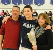 Steve Gauthier with his parents