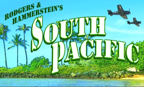 South Pacific with background