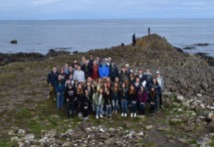 Giant's Causeway, located in County Antrim on the north coast of Northern Ireland was another interesting location for the Rockland group on their trip to the British Isles.